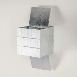 Hofstein Baltimore Wandleuchte LED Aluminium, 1-flammig -Wandleuchten Verkaufsgeschäft baltimore wandleuchte h392s2 6