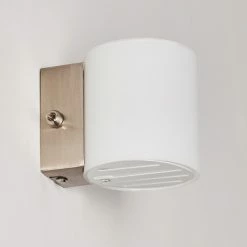 Hofstein Bamako Wandlampe Nickel-Matt, 1-flammig 39 Hofstein Bamako Wandlampe Nickel-Matt, 1-flammig -Wandleuchten Verkaufsgeschäft bamako wandlampe h391 19