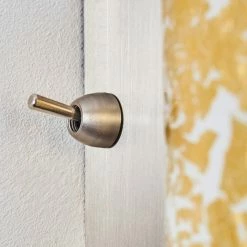 Hofstein Bamako Wandleuchte Nickel-Matt, 1-flammig -Wandleuchten Verkaufsgeschäft bamako wandleuchte h169613 do4 9