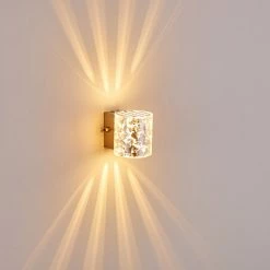 Hofstein Bamako Wandleuchte Nickel-Matt, 1-flammig -Wandleuchten Verkaufsgeschäft bamako wandleuchte h169620 do4 11