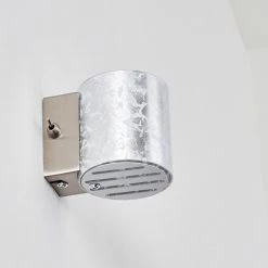 Hofstein Bamako Wandleuchte Nickel-Matt, 1-flammig -Wandleuchten Verkaufsgeschäft bamako wandleuchte h169620 do4 14