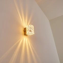 Hofstein Bamako Wandleuchte Nickel-Matt, 1-flammig -Wandleuchten Verkaufsgeschäft bamako wandleuchte h169620 do4 2