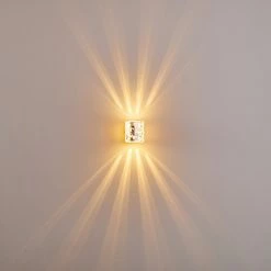 Hofstein Bamako Wandleuchte Nickel-Matt, 1-flammig -Wandleuchten Verkaufsgeschäft bamako wandleuchte h169620 do4 5