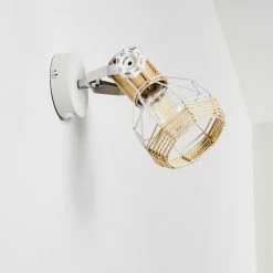 Hofstein Barbacena Wandleuchte Weiß, 1-flammig -Wandleuchten Verkaufsgeschäft barbacena wandleuchte h3322475 11