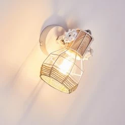 Hofstein Barbacena Wandleuchte Weiß, 1-flammig -Wandleuchten Verkaufsgeschäft barbacena wandleuchte h3322475 17