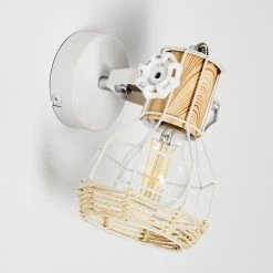 Hofstein Barbacena Wandleuchte Weiß, 1-flammig -Wandleuchten Verkaufsgeschäft barbacena wandleuchte h3322475 7