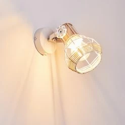 Hofstein Barbacena Wandleuchte Weiß, 1-flammig -Wandleuchten Verkaufsgeschäft barbacena wandleuchte h3322475 8