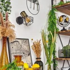 Hofstein Bardhaman Wandleuchte Messing, Schwarz, 1-flammig -Wandleuchten Verkaufsgeschäft bardhaman wandleuchte h3579398 11