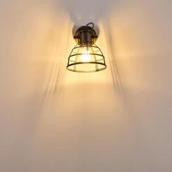 Hofstein Bareilly Wandleuchte Grau, 1-flammig -Wandleuchten Verkaufsgeschäft bareilly wandleuchte h3325025 14