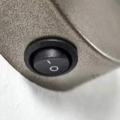 Hofstein Bareilly Wandleuchte Grau, 1-flammig -Wandleuchten Verkaufsgeschäft bareilly wandleuchte h3325025 21