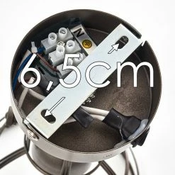 Hofstein Bareilly Wandleuchte Grau, 1-flammig -Wandleuchten Verkaufsgeschäft bareilly wandleuchte h3325025 23