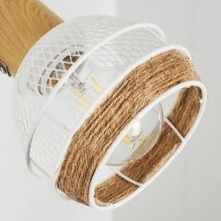 Hofstein Bariloche Wandleuchte Chrom, Weiß, 1-flammig -Wandleuchten Verkaufsgeschäft bariloche wandleuchte h3322499 13