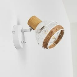 Hofstein Bariloche Wandleuchte Chrom, Weiß, 1-flammig -Wandleuchten Verkaufsgeschäft bariloche wandleuchte h3322499 9