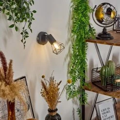 Hofstein Baripada Wandleuchte Chrom, Anthrazit, 1-flammig 22 Hofstein Baripada Wandleuchte Chrom, Anthrazit, 1-flammig -Wandleuchten Verkaufsgeschäft baripada wandleuchte h3388181 10