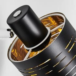 Hofstein Bathinda Wandleuchte Schwarz, 1-flammig -Wandleuchten Verkaufsgeschäft bathinda wandleuchte h3322598 17