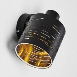 Hofstein Bathinda Wandleuchte Schwarz, 1-flammig -Wandleuchten Verkaufsgeschäft bathinda wandleuchte h3322598 5