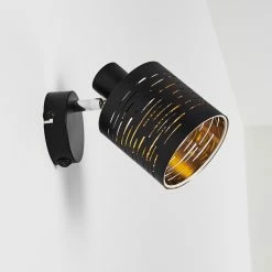 Hofstein Bathinda Wandleuchte Schwarz, 1-flammig -Wandleuchten Verkaufsgeschäft bathinda wandleuchte h3322598 7