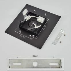 Hofstein Beaverton Wandleuchte LED Schwarz, 1-flammig -Wandleuchten Verkaufsgeschäft beaverton wandleuchte h3542552 4