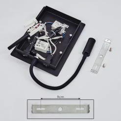 Hofstein Beaverton Wandleuchte LED Schwarz, 2-flammig -Wandleuchten Verkaufsgeschäft beaverton wandleuchte h3560617 4