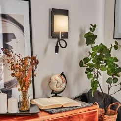 Hofstein Beaverton Wandleuchte LED Schwarz, 2-flammig -Wandleuchten Verkaufsgeschäft beaverton wandleuchte h3560617 8