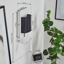 Hofstein Beaverton Wandleuchte LED Weiß, 2-flammig -Wandleuchten Verkaufsgeschäft beaverton wandleuchte h3560631 3