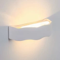 Hofstein Bevagna Wandleuchte Wei&szlig;, 1-flammig -Wandleuchten Verkaufsgeschäft bevagna wandleuchte h168623 3