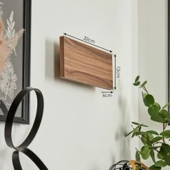 Hofstein Blandford Wandleuchte LED Grau, Naturfarben, 6-flammig -Wandleuchten Verkaufsgeschäft blandford wandleuchte h3570708 3