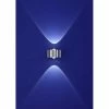 B-Leuchten BlLeuchten Stream Wandleuchte LED Aluminium, 2-flammig