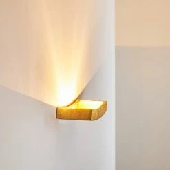 Hofstein Bochum Wandleuchte Gold, 1-flammig -Wandleuchten Verkaufsgeschäft bochum wandleuchte h3010167 do4 10
