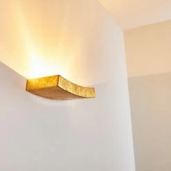 Hofstein Bochum Wandleuchte Gold, 1-flammig -Wandleuchten Verkaufsgeschäft bochum wandleuchte h3010167 do4 15