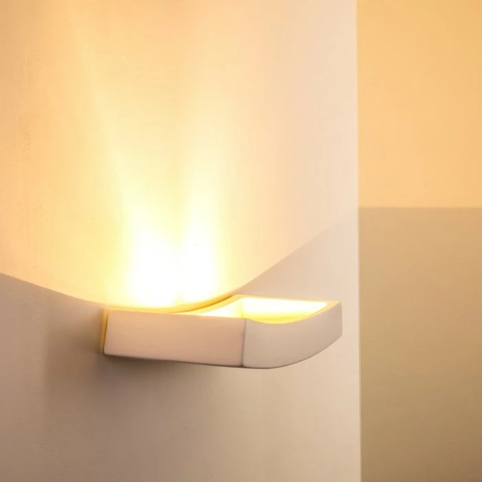 Hofstein Bochum Wandleuchte Weiß, 1-flammig 14 Hofstein Bochum Wandleuchte Weiß, 1-flammig – Bild 14