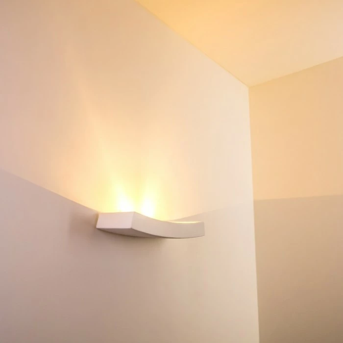 Hofstein Bochum Wandleuchte Weiß, 1-flammig 3 Hofstein Bochum Wandleuchte Weiß, 1-flammig – Bild 3