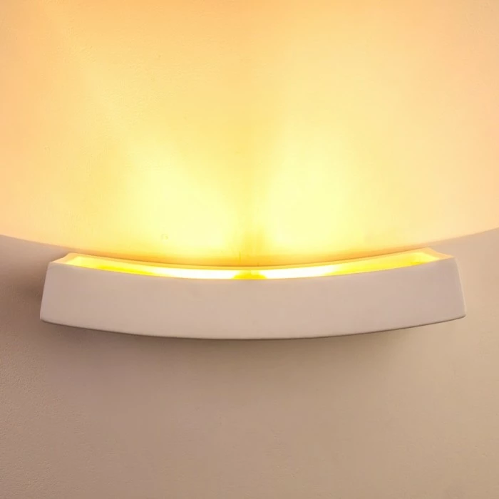 Hofstein Bochum Wandleuchte Weiß, 1-flammig 10 Hofstein Bochum Wandleuchte Weiß, 1-flammig – Bild 10