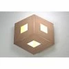 Bopp Leuchten BOX COMFORT Wandleuchte LED Gold, Rosa, 3-flammig