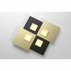 Bopp Leuchten Bopp PIXEL 2.0 Wandleuchte LED Schwarz, 4-flammig