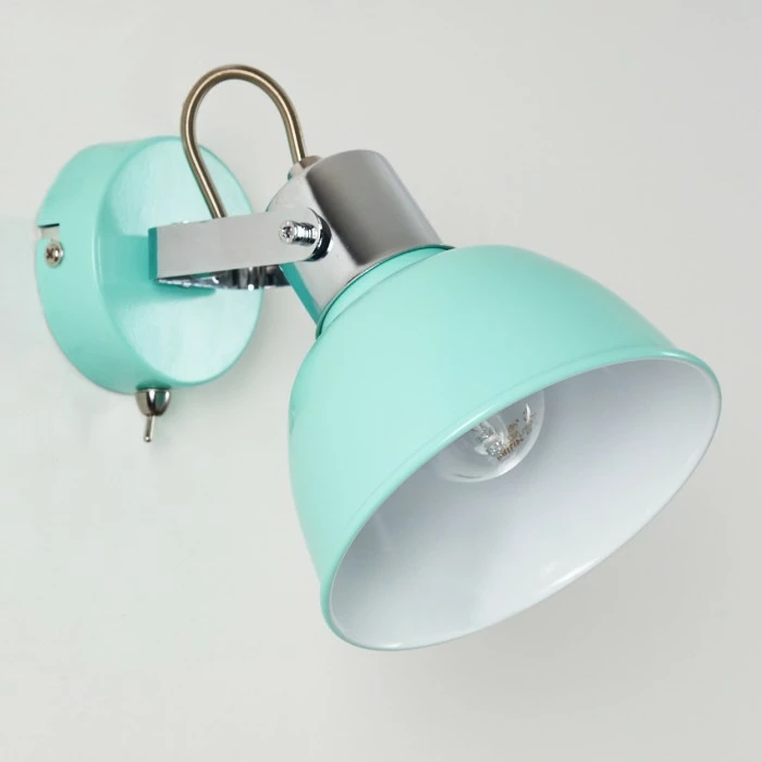 Hofstein Borik Wandleuchte Türkis, 1-flammig 20 Hofstein Borik Wandleuchte Türkis, 1-flammig – Bild 20