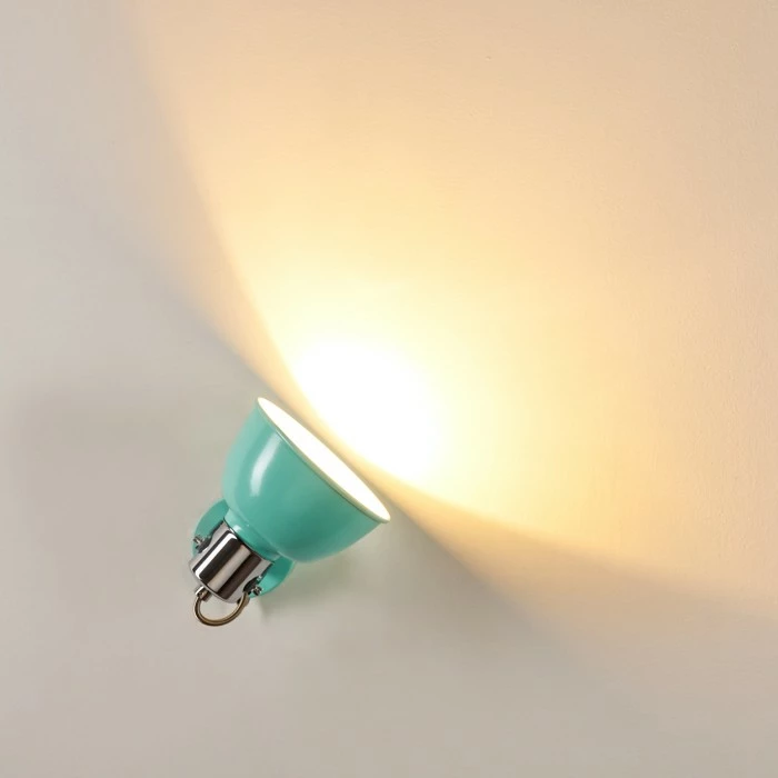 Hofstein Borik Wandleuchte Türkis, 1-flammig 7 Hofstein Borik Wandleuchte Türkis, 1-flammig – Bild 7