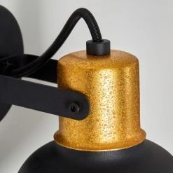 Hofstein Borik Wandleuchte Schwarz, 1-flammig -Wandleuchten Verkaufsgeschäft borik wandleuchte h3294550 do1 10