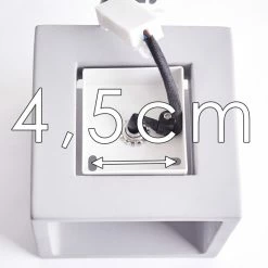 Hofstein Braslo Wandleuchte Grau, 1-flammig -Wandleuchten Verkaufsgeschäft braslo wandleuchte h3387870 17