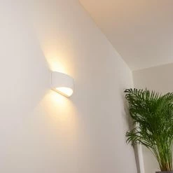 Hofstein Braslo Wandleuchte Wei&szlig;, 1-flammig -Wandleuchten Verkaufsgeschäft braslo wandleuchte h3387955 12