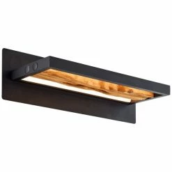 Brilliant Leuchten Brilliant Chaumont Wandleuchte LED Schwarz, 1-flammig -Wandleuchten Verkaufsgeschäft brilliant chaumont wandleuchte g99820 76 4