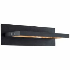 Brilliant Leuchten Brilliant Chaumont Wandleuchte LED Schwarz, 1-flammig -Wandleuchten Verkaufsgeschäft brilliant chaumont wandleuchte g99820 76 6