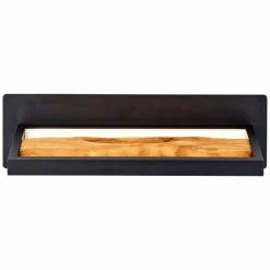 Brilliant Leuchten Brilliant Chaumont Wandleuchte LED Schwarz, 1-flammig -Wandleuchten Verkaufsgeschäft brilliant chaumont wandleuchte g99820 76 7