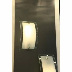 Brilliant Leuchten Brilliant Elysee Wandleuchte Edelstahl, 1-flammig