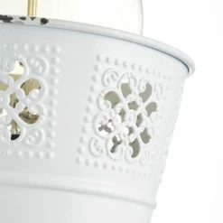 Hofstein Brilliant Flower Ample Wandleuchte Weiß, 1-flammig -Wandleuchten Verkaufsgeschäft brilliant flower ample wandleuchte 93788 75 6