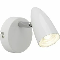 Brilliant Leuchten Nano Wandspot LED Wei&szlig;, 1-flammig