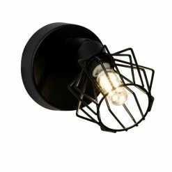 Brilliant Leuchten Noris Wandspot LED Schwarz, 1-flammig