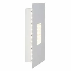 Brilliant Leuchten Pyramid Wandleuchte LED Wei&szlig;, 1-flammig -Wandleuchten Verkaufsgeschäft brilliant leuchten pyramid wandleuchte g90178 75 5