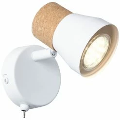 Brilliant Leuchten Brilliant Moka Strahler Wei&szlig;, 1-flammig -Wandleuchten Verkaufsgeschäft brilliant moka strahler 75711 75 3