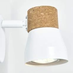 Brilliant Leuchten Brilliant Moka Strahler Wei&szlig;, 1-flammig -Wandleuchten Verkaufsgeschäft brilliant moka strahler 75711 75 7